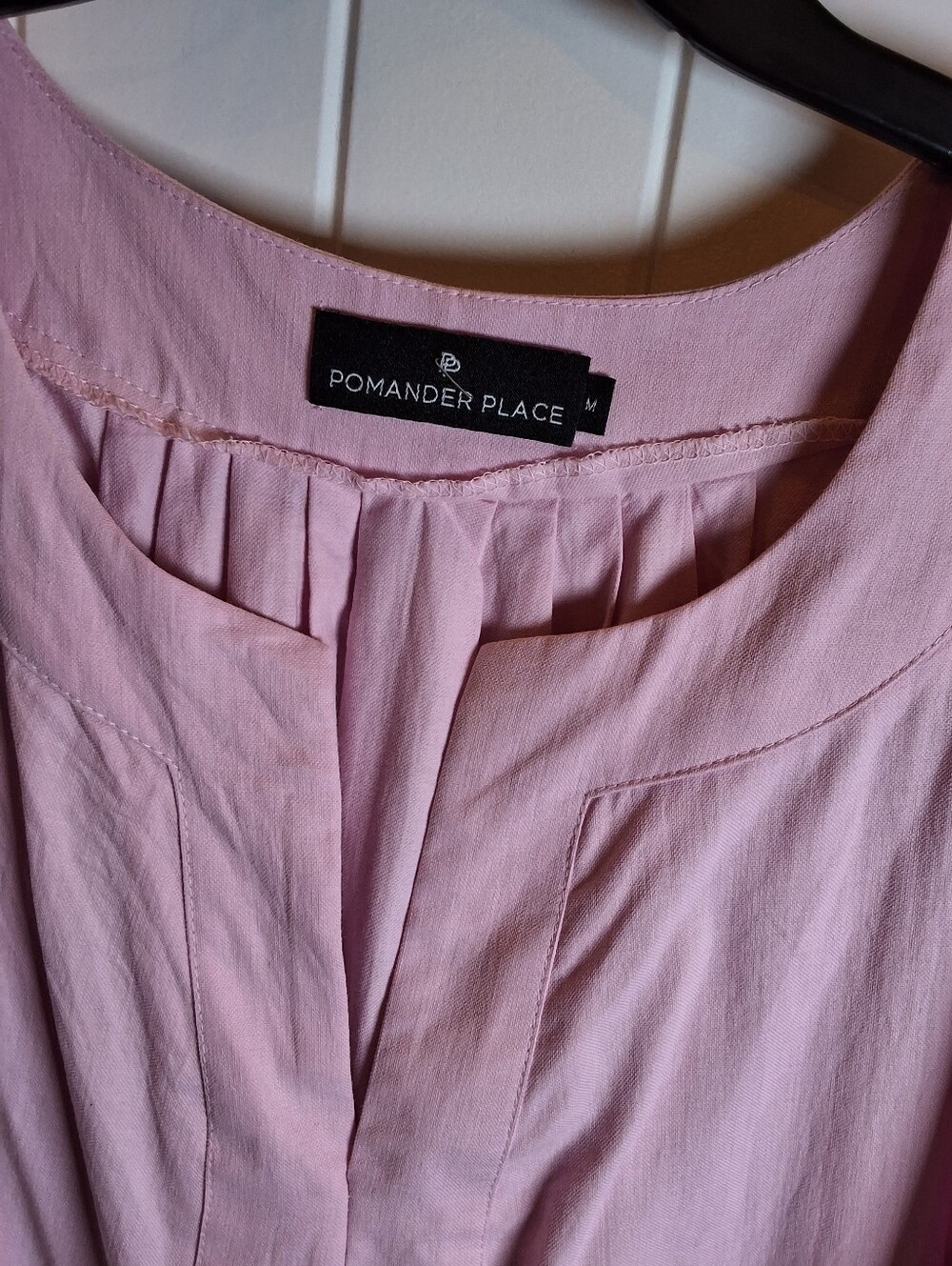 Pomander Place Light Pink Midi Dress